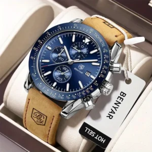 BENYAR BY-5140 Relógio para Homem Quartz Chronograph Military