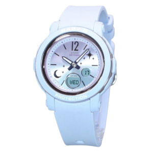Casio Baby-G Moon And Star Series Analógico Digital Resin Strap Roxo Dial Quartz BGA-290DS-2A 100M Relógio Feminino