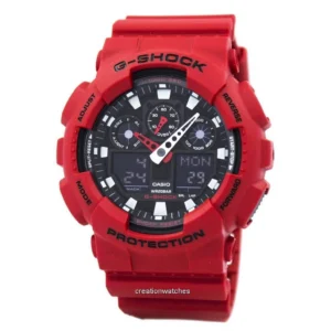 Relógio GA-100B-4A GA100B-4A Casio G-Shock GA100B-4A Masculino Analógico-Digital