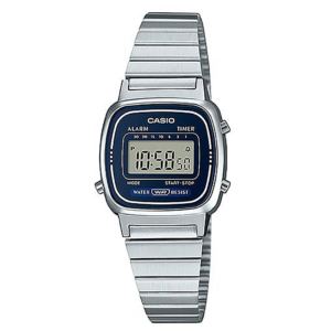 Relógio Casio Alarme Digital LA-670WA-2D LA670WA-2D Mulher