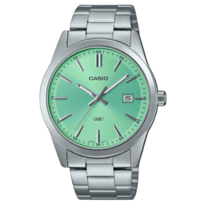 Casio Men's Standard Analog Stainless Steel Mint Green Quartz Watch MTP-VD03D-3A2