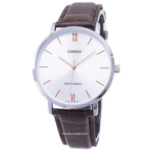 Relógio de quartzo Casio Quartz MTP-VT01L-7B2 MTPVT01L-7B2 analógico